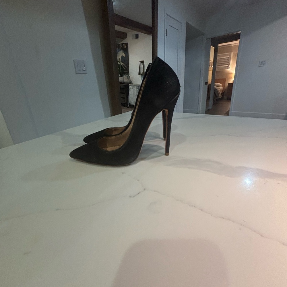 Jimmy Choo Black Stiletto Heels - Picture 2 of 5